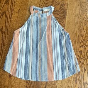 Elodie small striped sleeveless top